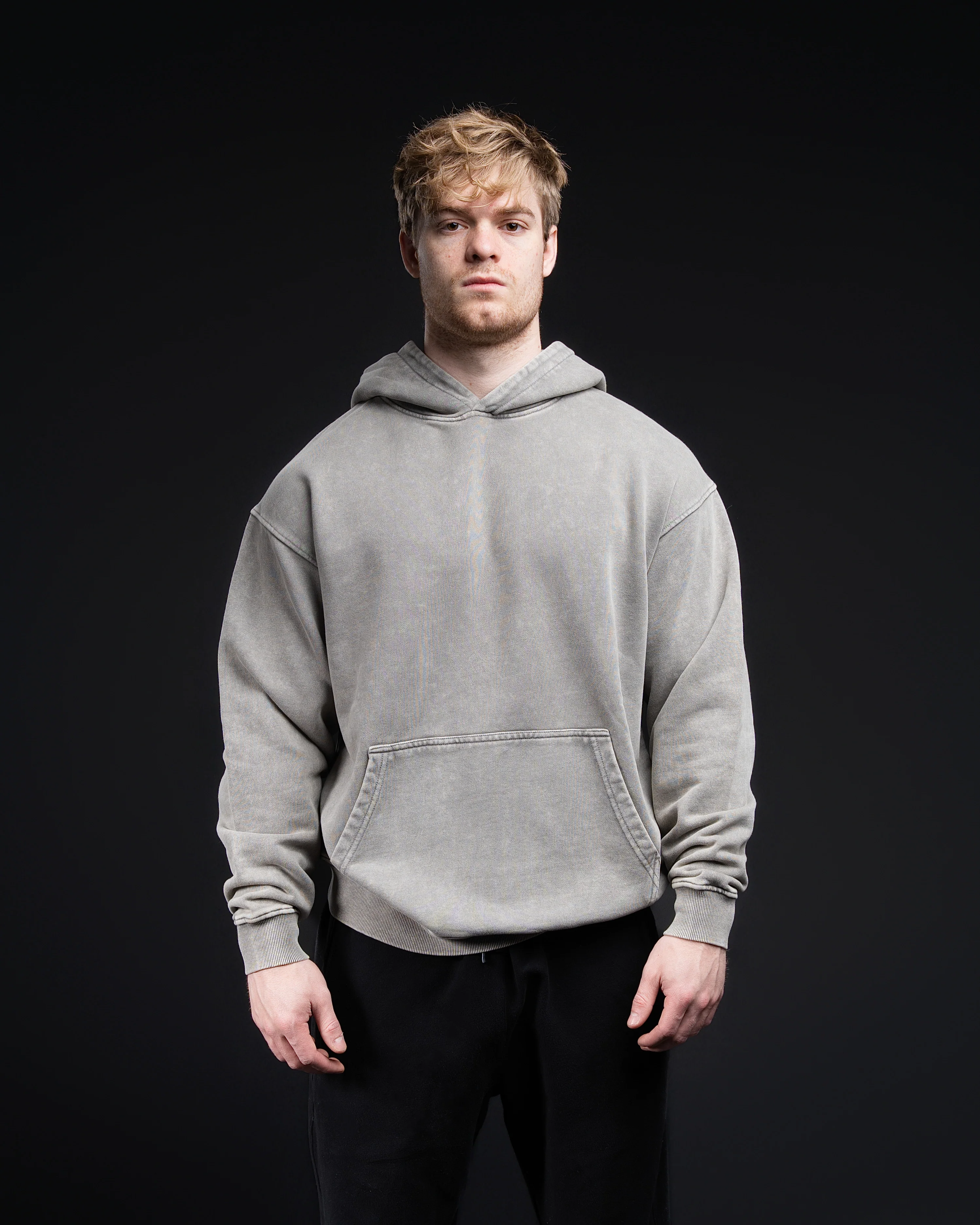 Blank Acid Wash Hoodie - 420 GSM 100% Cotton - Image 9