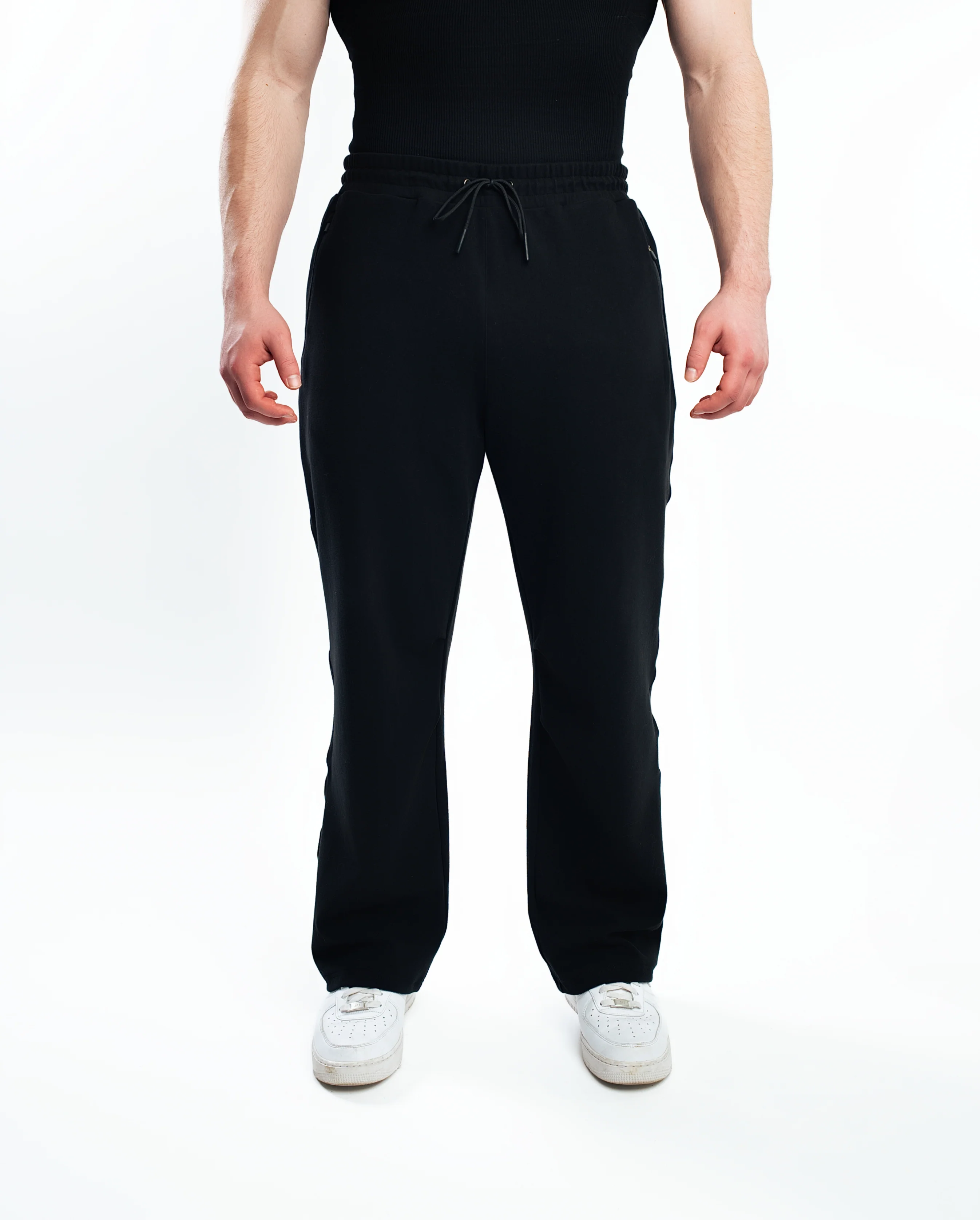 Brushed Cotton Straight Leg Jogger - Image 7