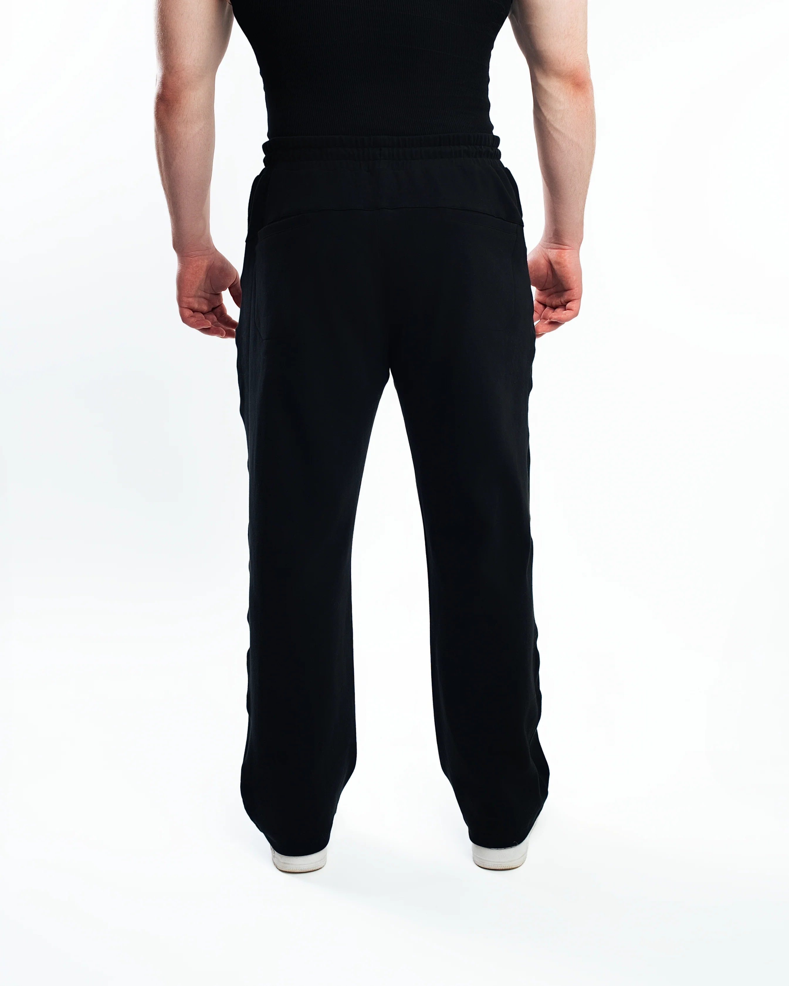 Brushed Cotton Straight Leg Jogger - Image 8