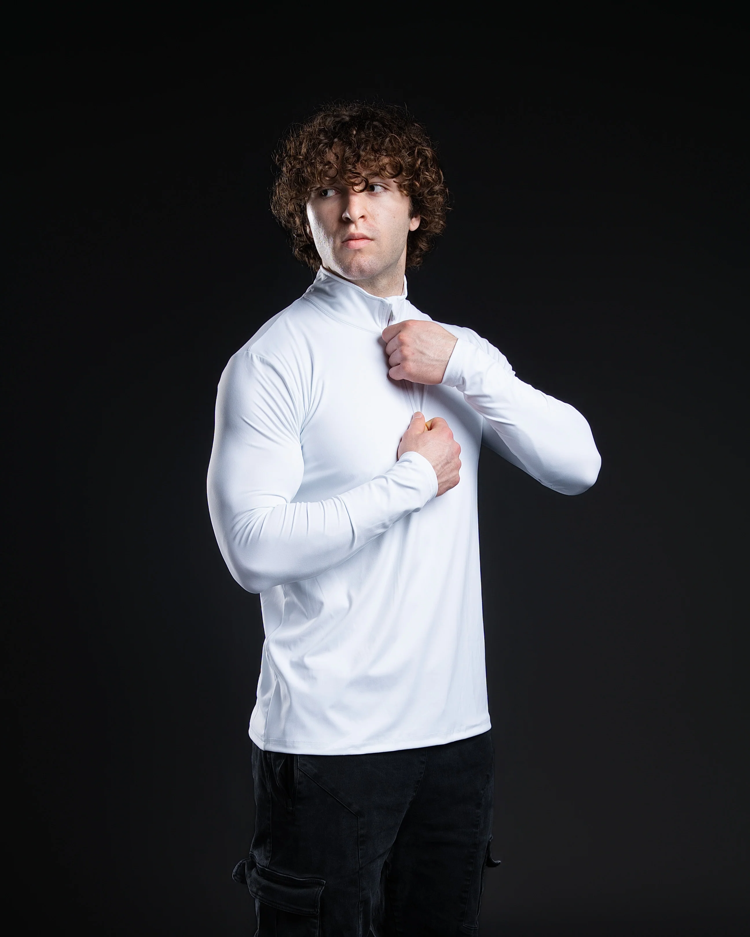 Brushed Nylon Quarter Zip - Image 12