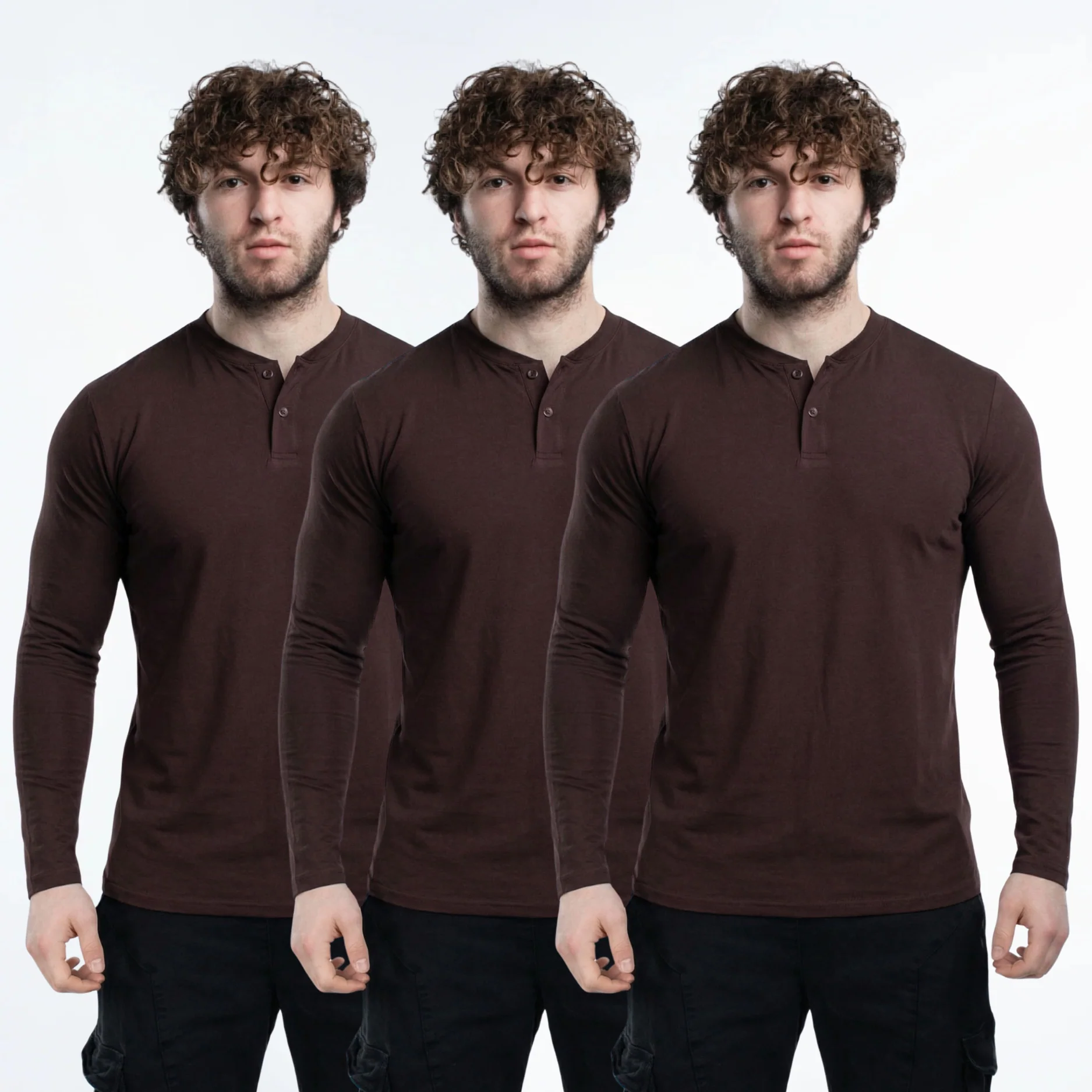 EKKO Blank Henley Short Sleeve - Image 18
