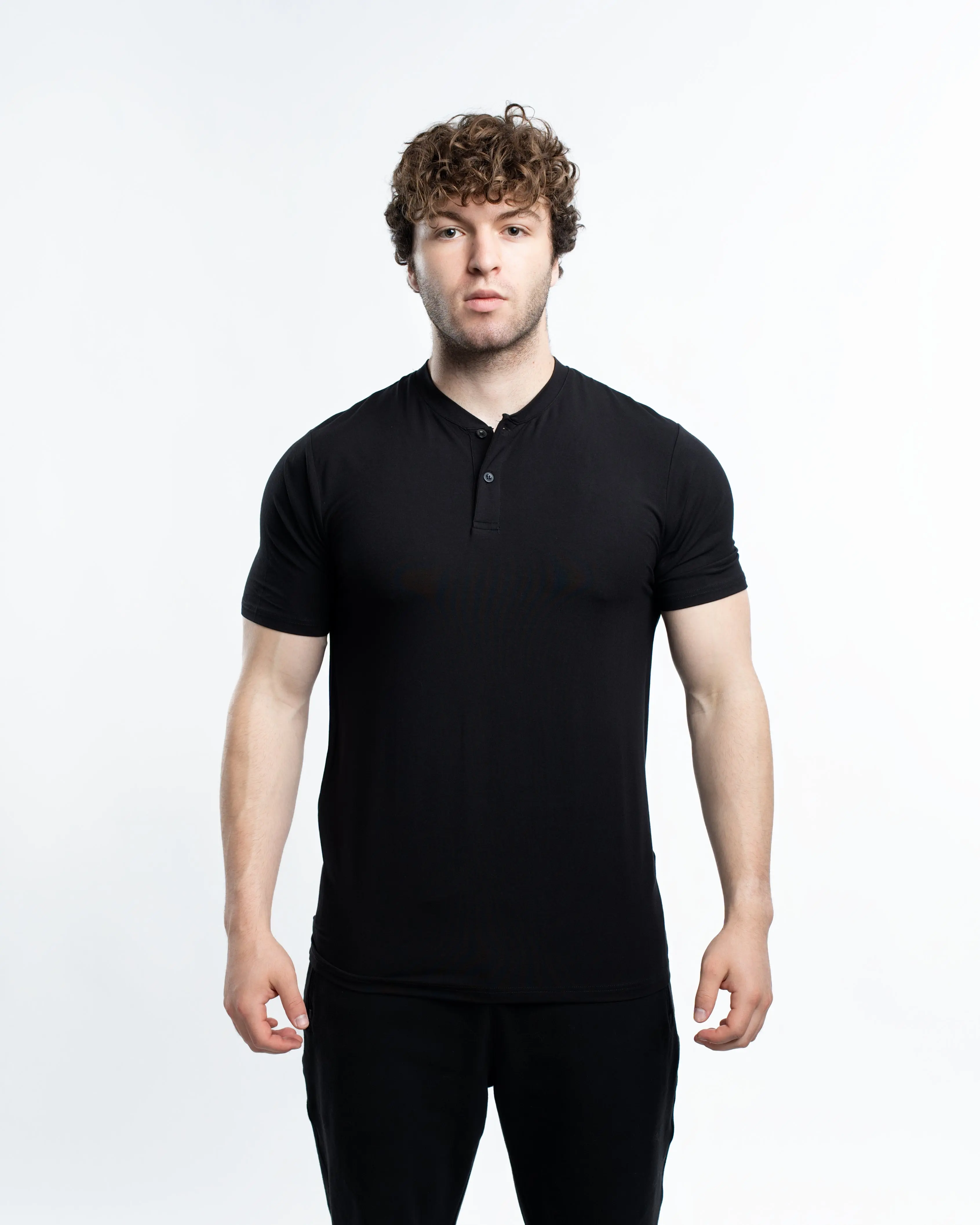 EKKO Blank Henley Short Sleeve - Image 5