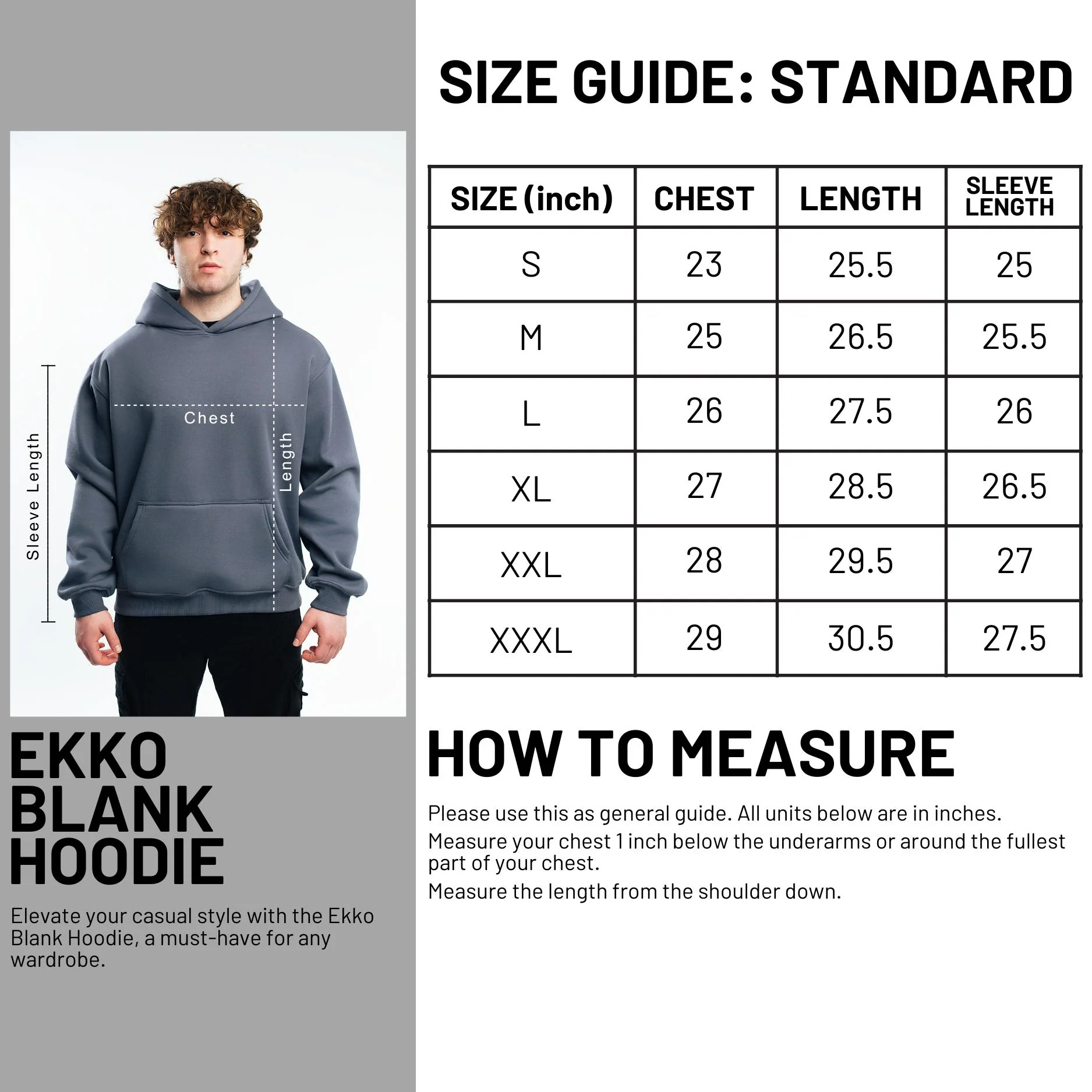 CLEARANCE Blank Polar Fleece Hoodie 380 GSM - Image 2
