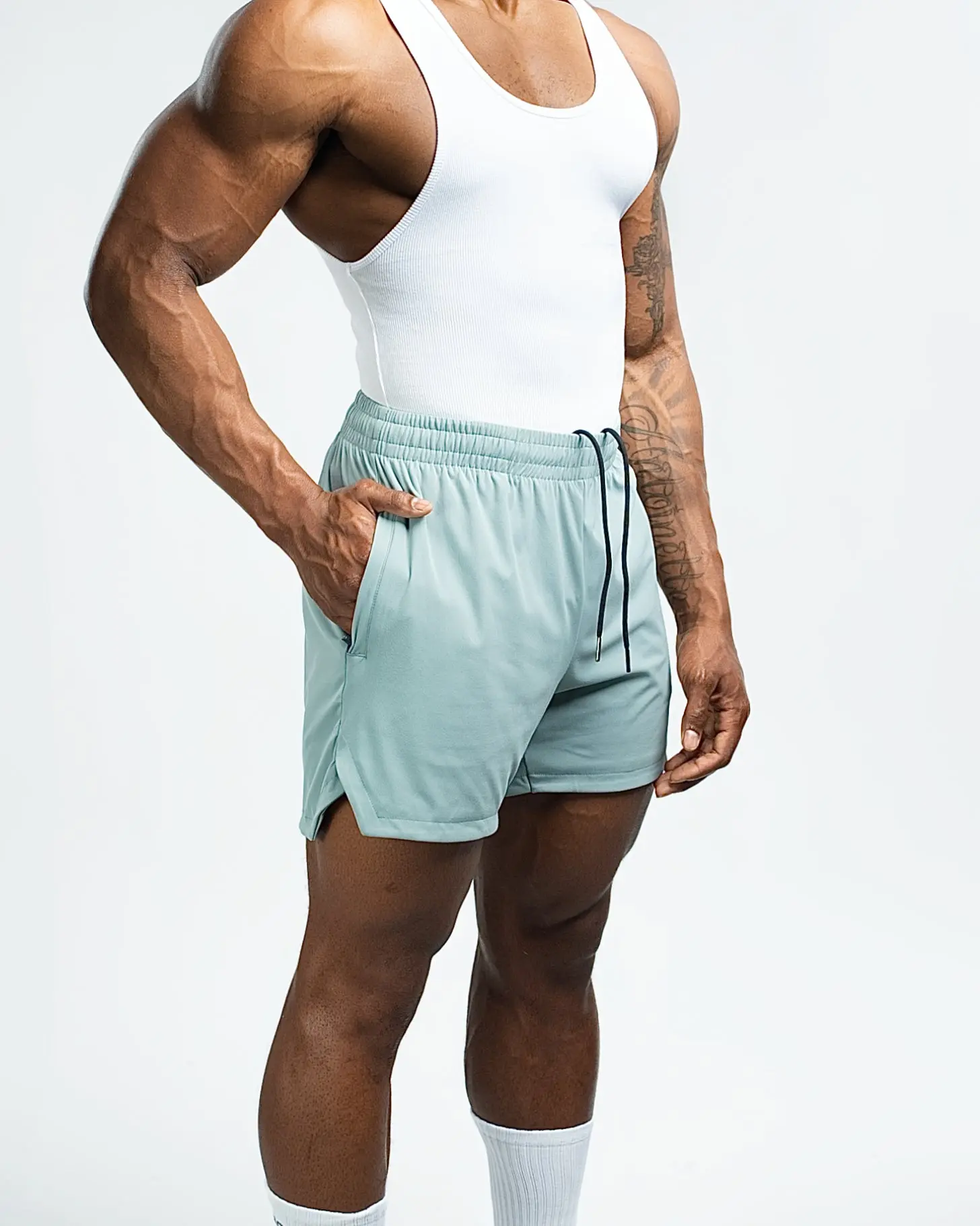 EKKO Blank Brushed Nylon Shorts