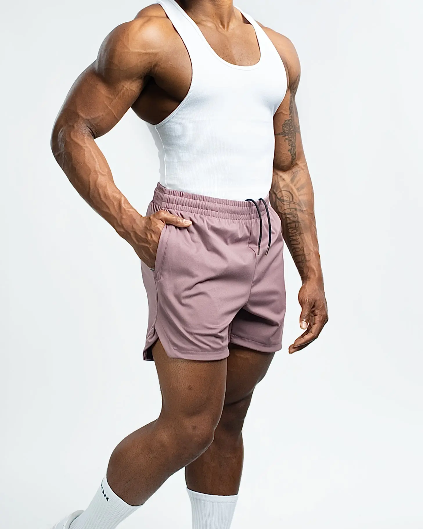 EKKO Blank Brushed Nylon Shorts - Image 2