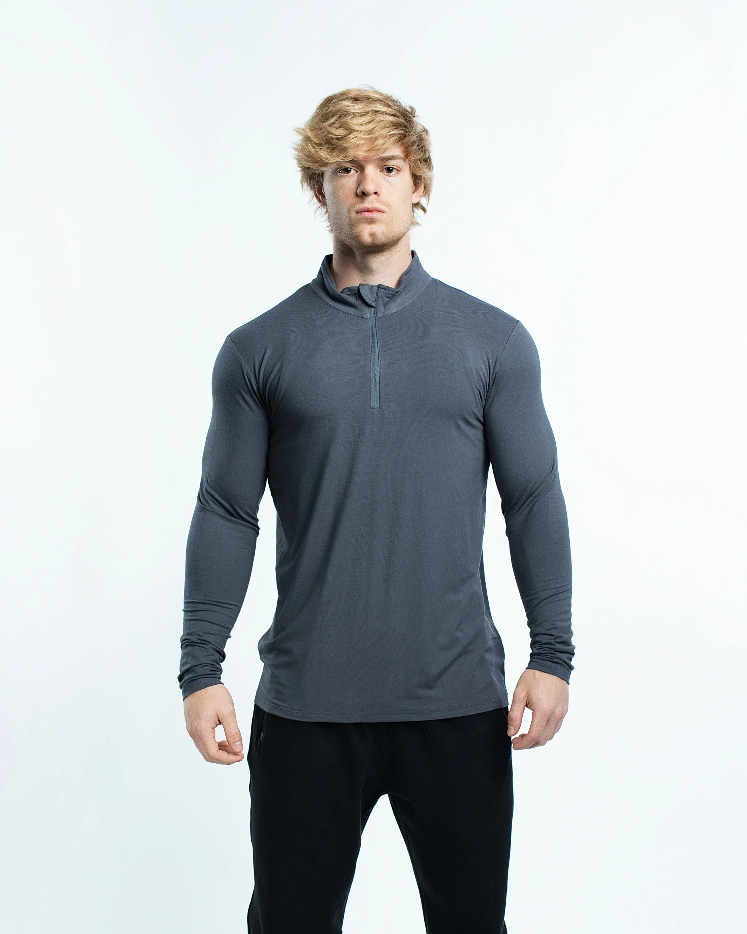 CLEARANCE  Blank RAYON Quarter Zip 280GSM - Image 10