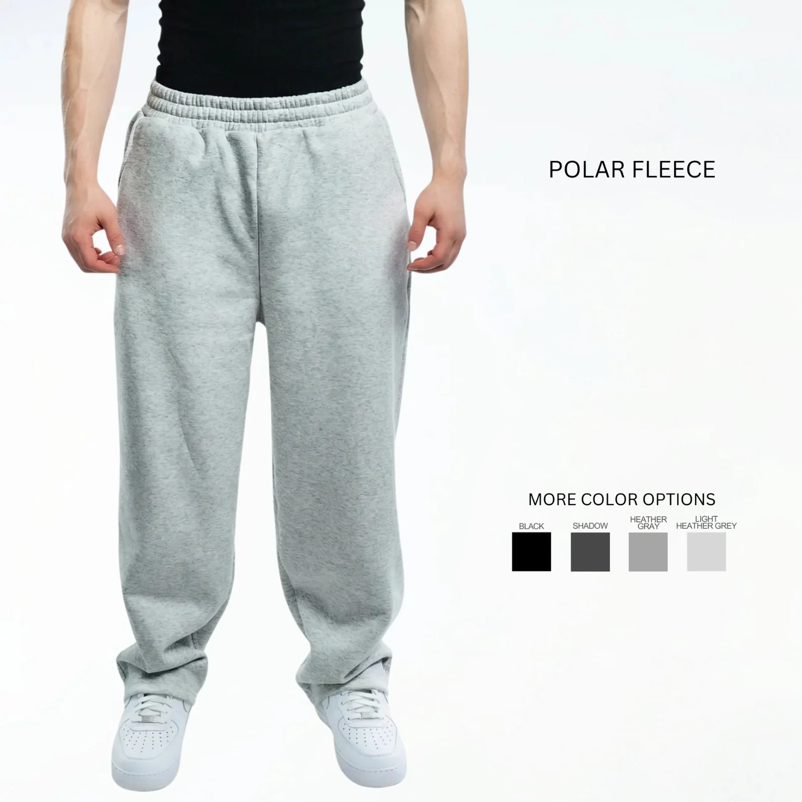 CLEARANCE Polar Fleece Blank (Straight Leg) Sweatpants