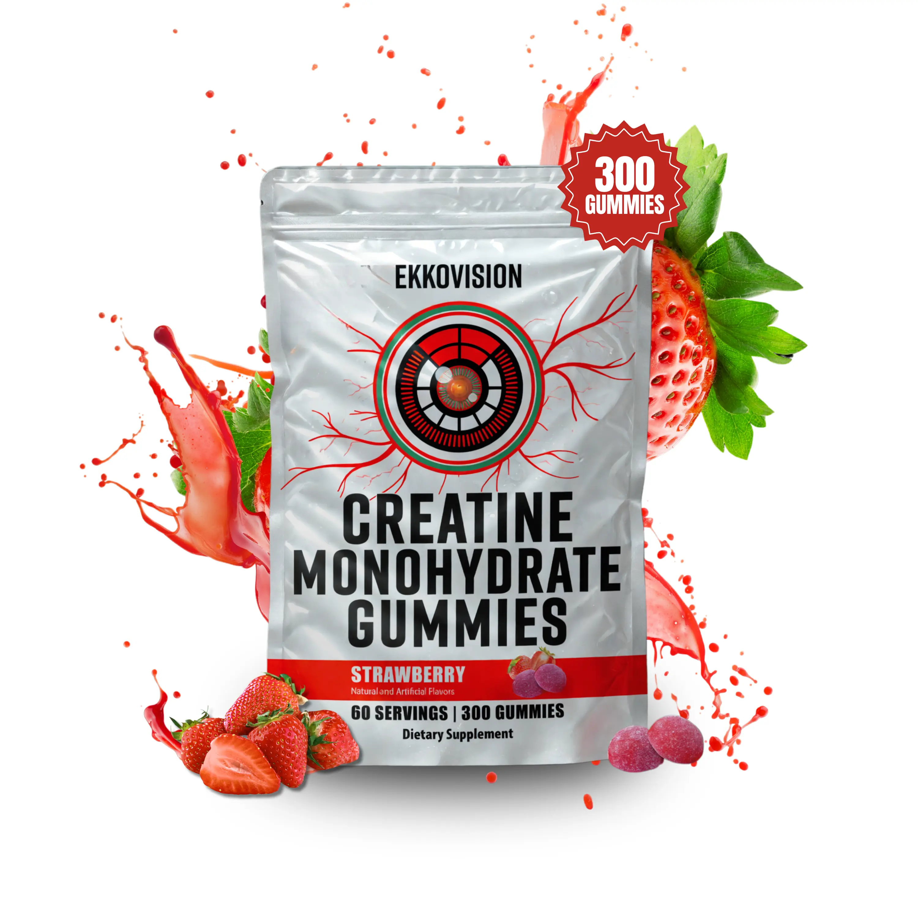 CLEARANCE Creatine Gummies 300 Gummies - Image 3