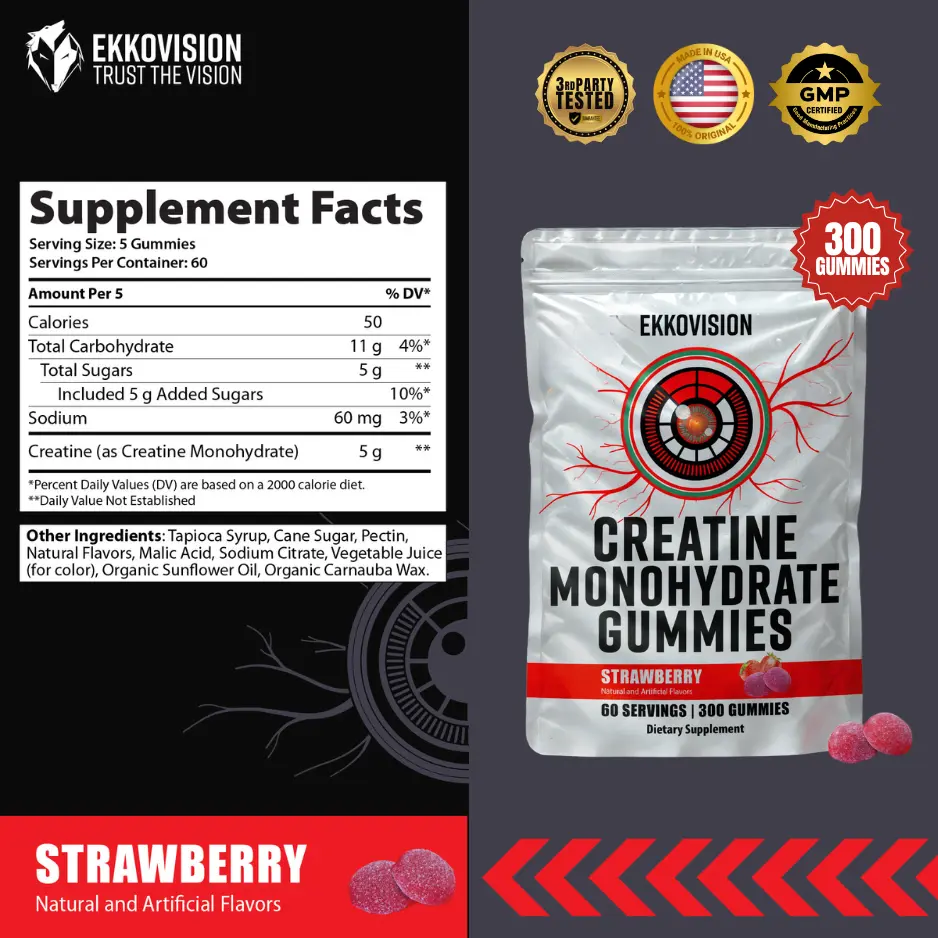 CLEARANCE Creatine Gummies 300 Gummies - Image 4