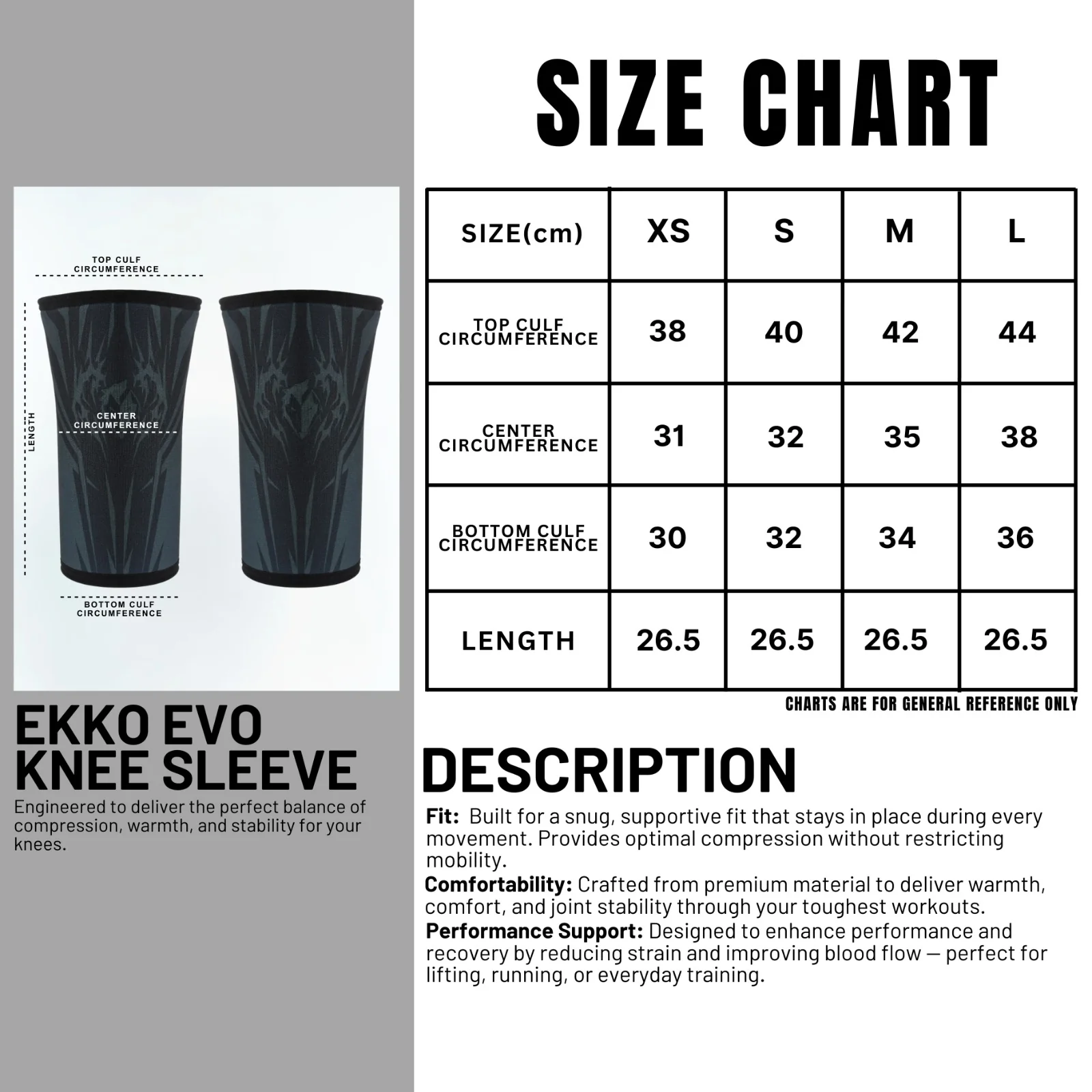 EKKO EVO Knee Sleeve 7mm - Image 6