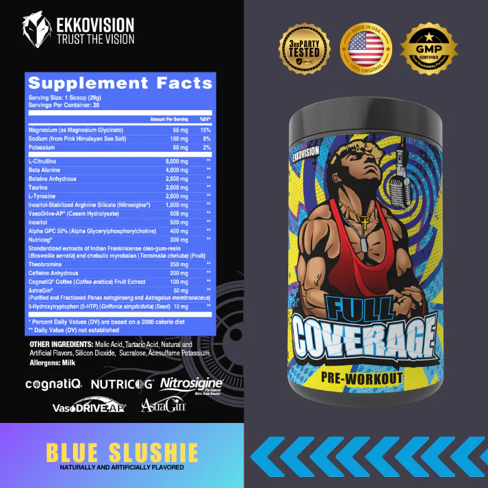 EKKO Full Coverage Preworkout - Charlie Caruso Signature - Image 2