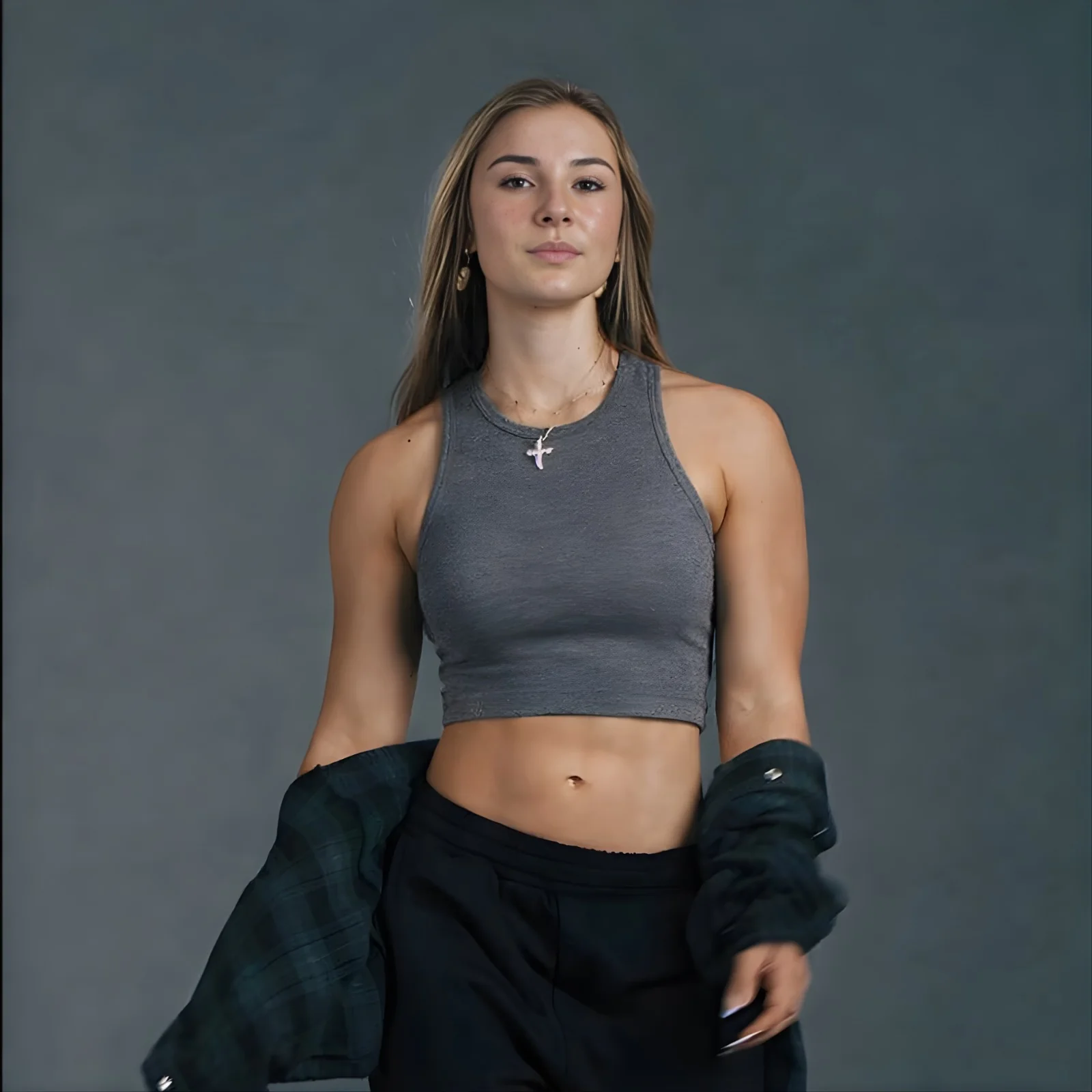 Ekko Womens Cropped Beater - Image 8