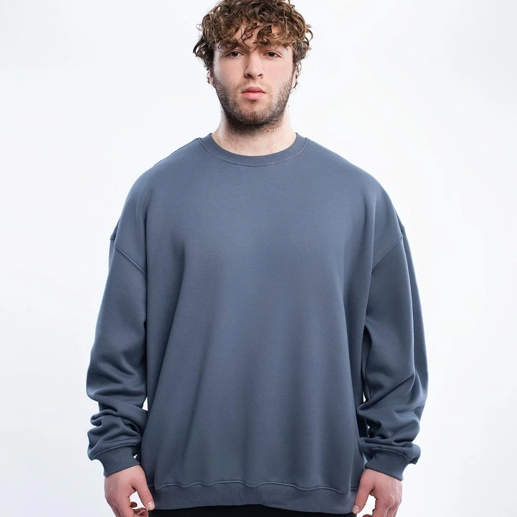 CLEARANCE Polar Fleece Blank Crew Neck 380 GSM - Image 6