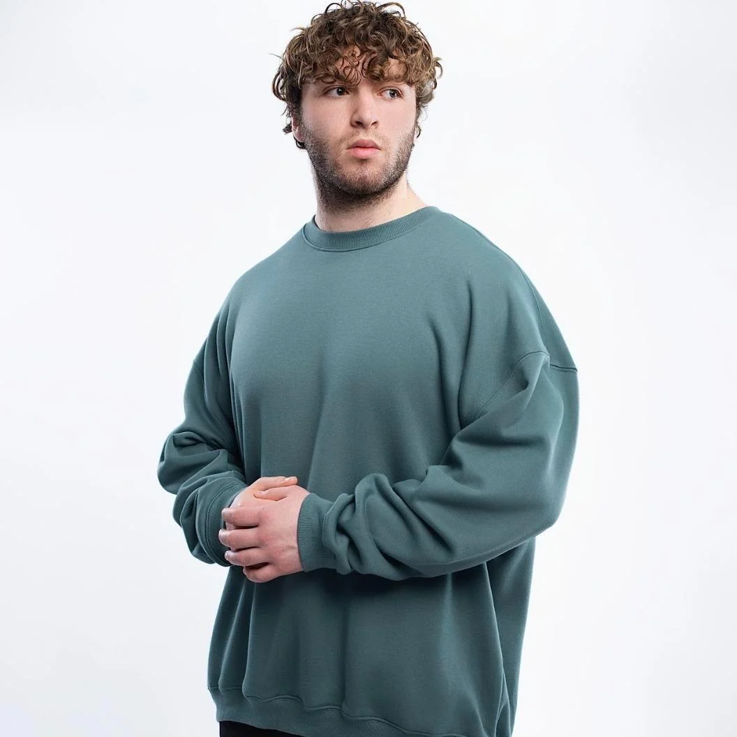 CLEARANCE Polar Fleece Blank Crew Neck 380 GSM - Image 7