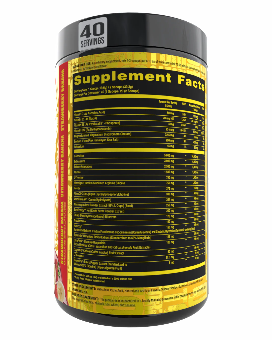 EKKO SATORI 5.0 Face Off Preworkout - STIM FREE - Image 2