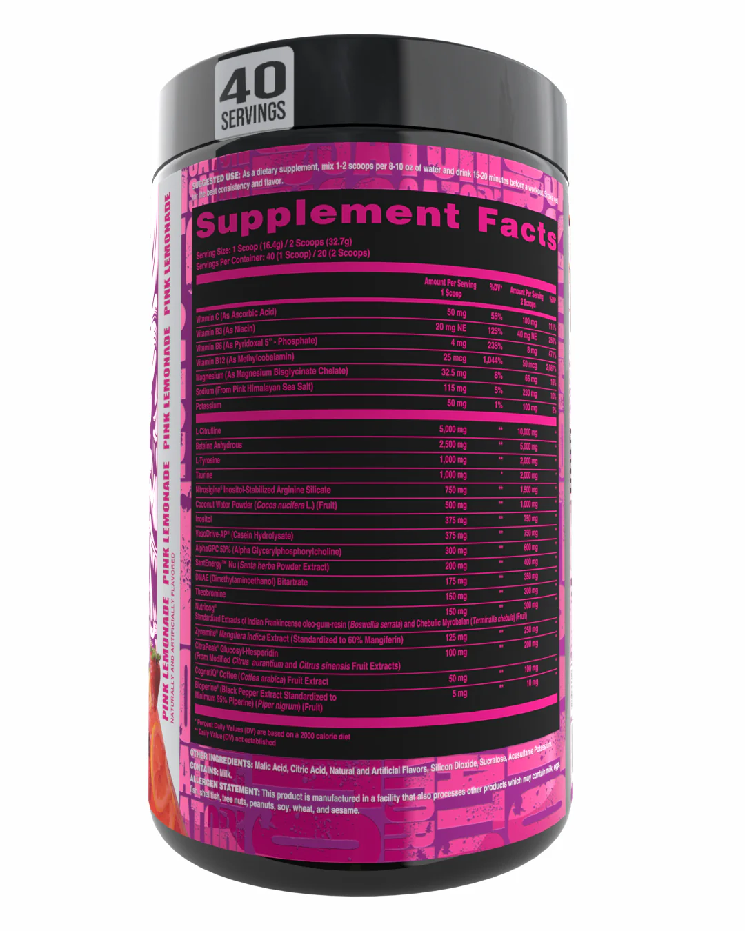 EKKO SATORI 5.0 Face Off Preworkout - STIM FREE - Image 4