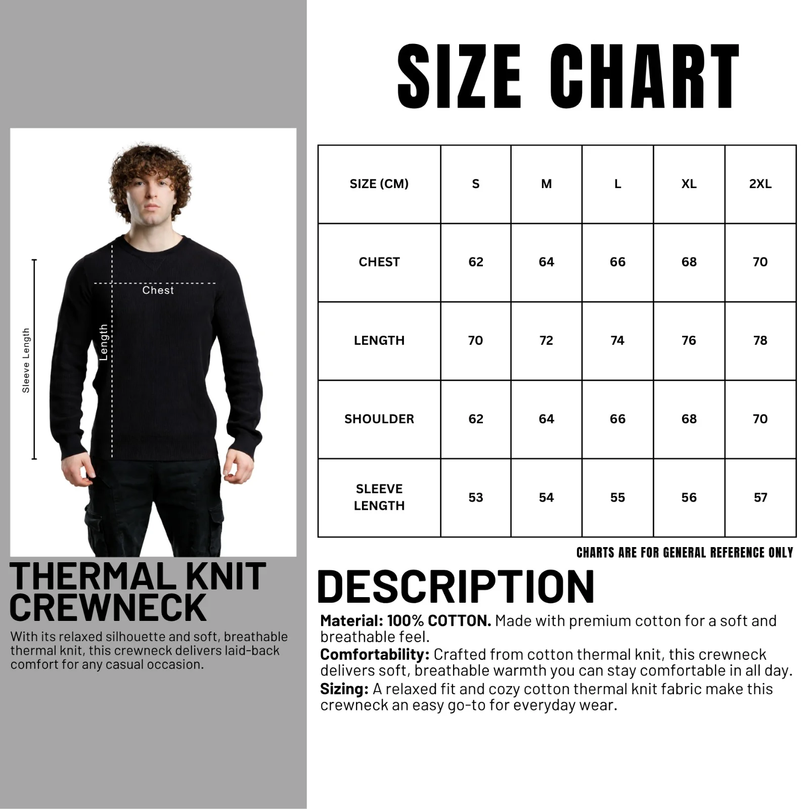 CLEARANCE Thermal Knit Crewneck - Image 2