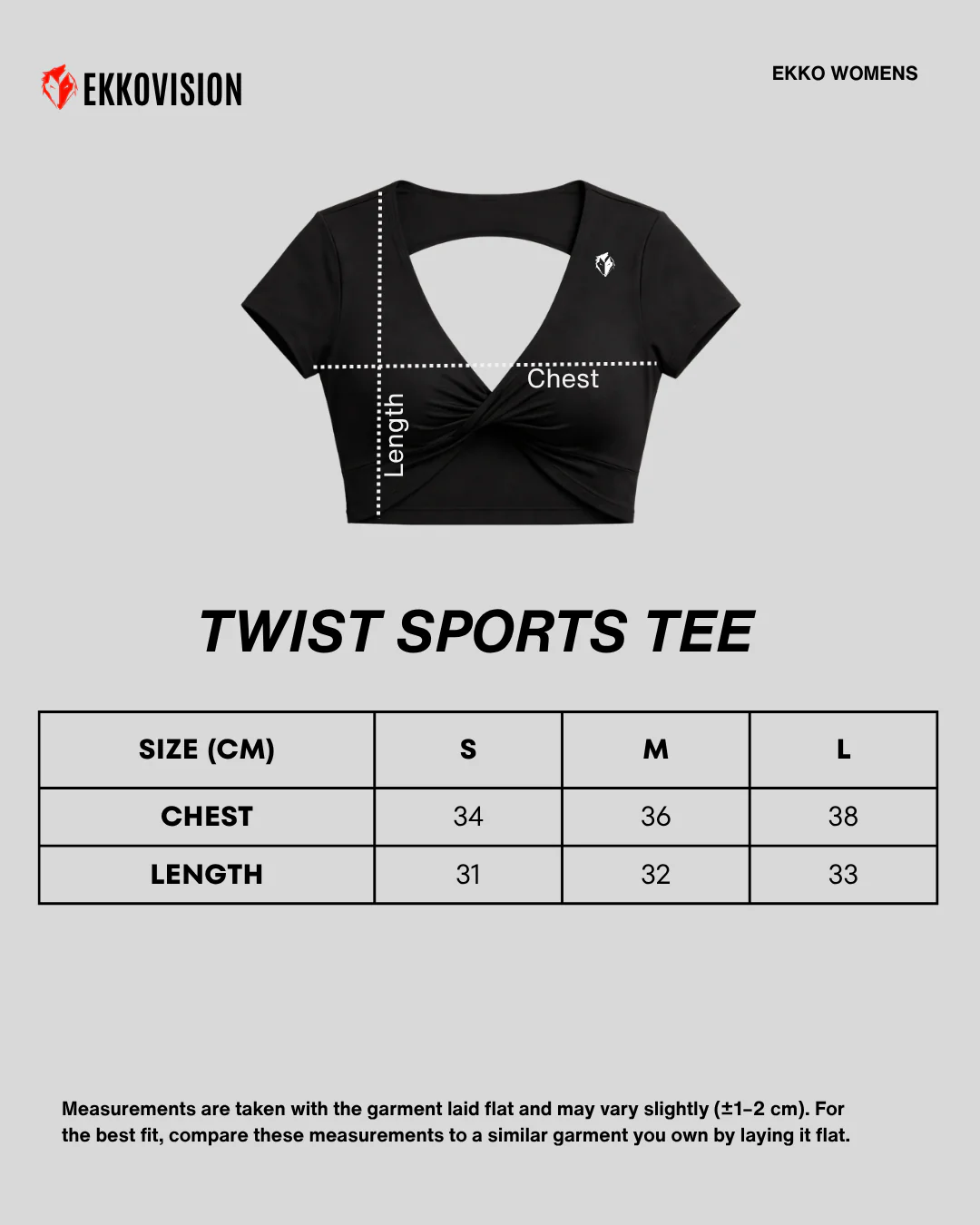 Ekko Womens Twist Sports Tee - Image 9